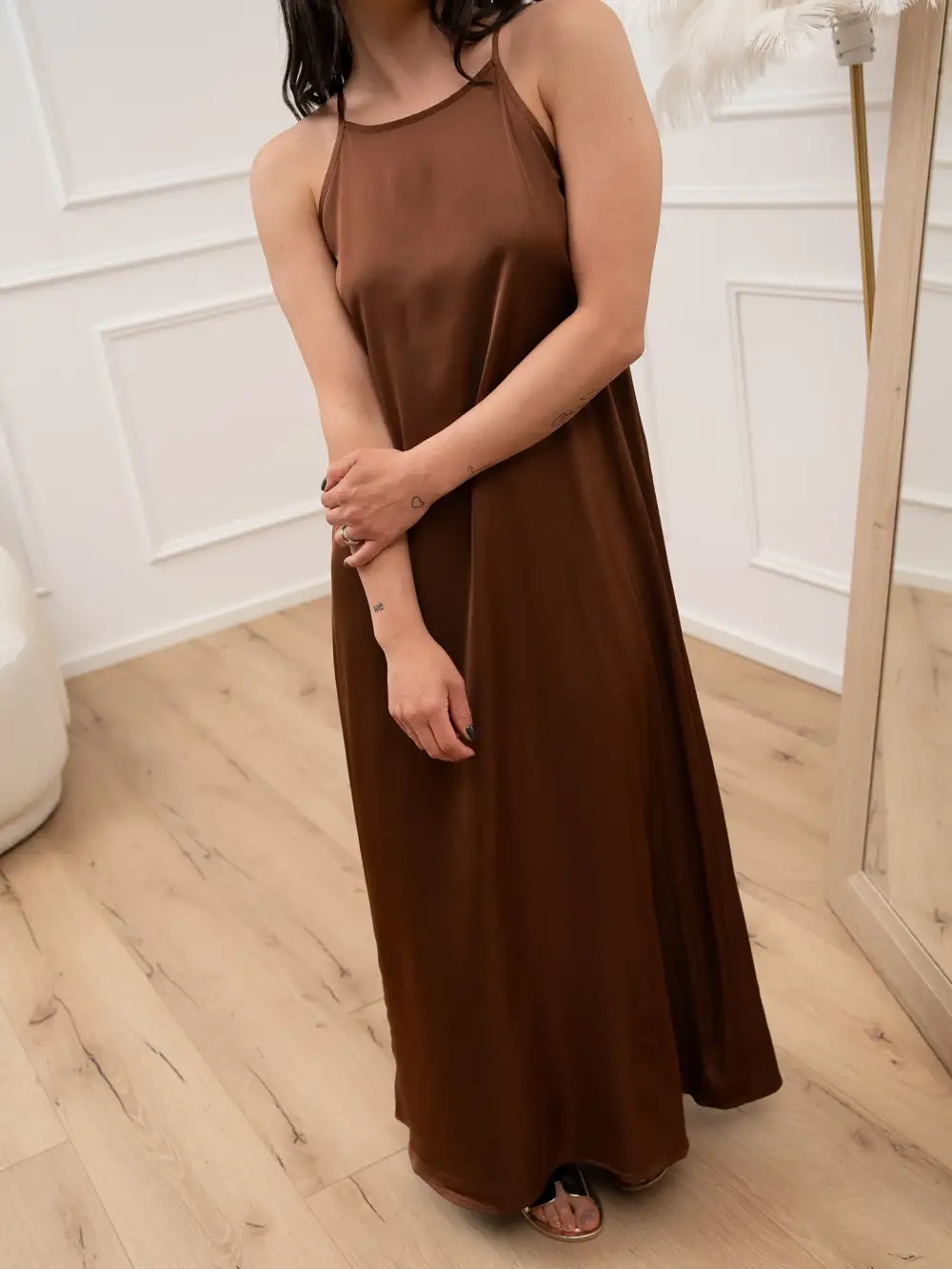 Maxi a Line Dress