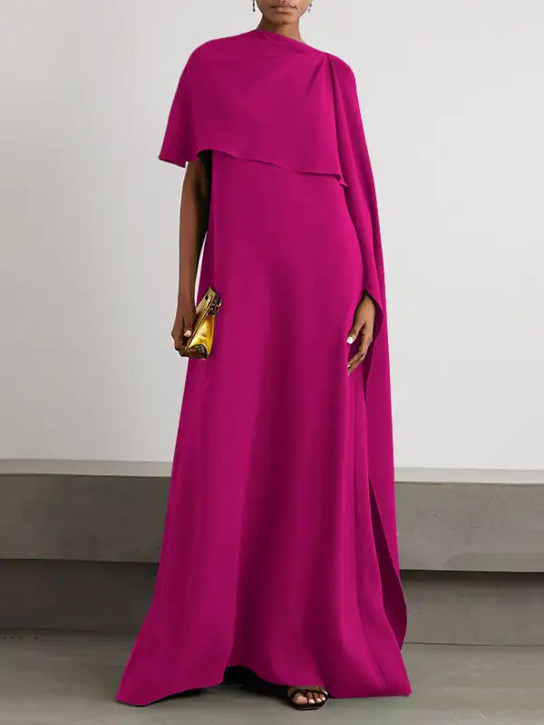 Asymmetric Everyday Flowing Dress