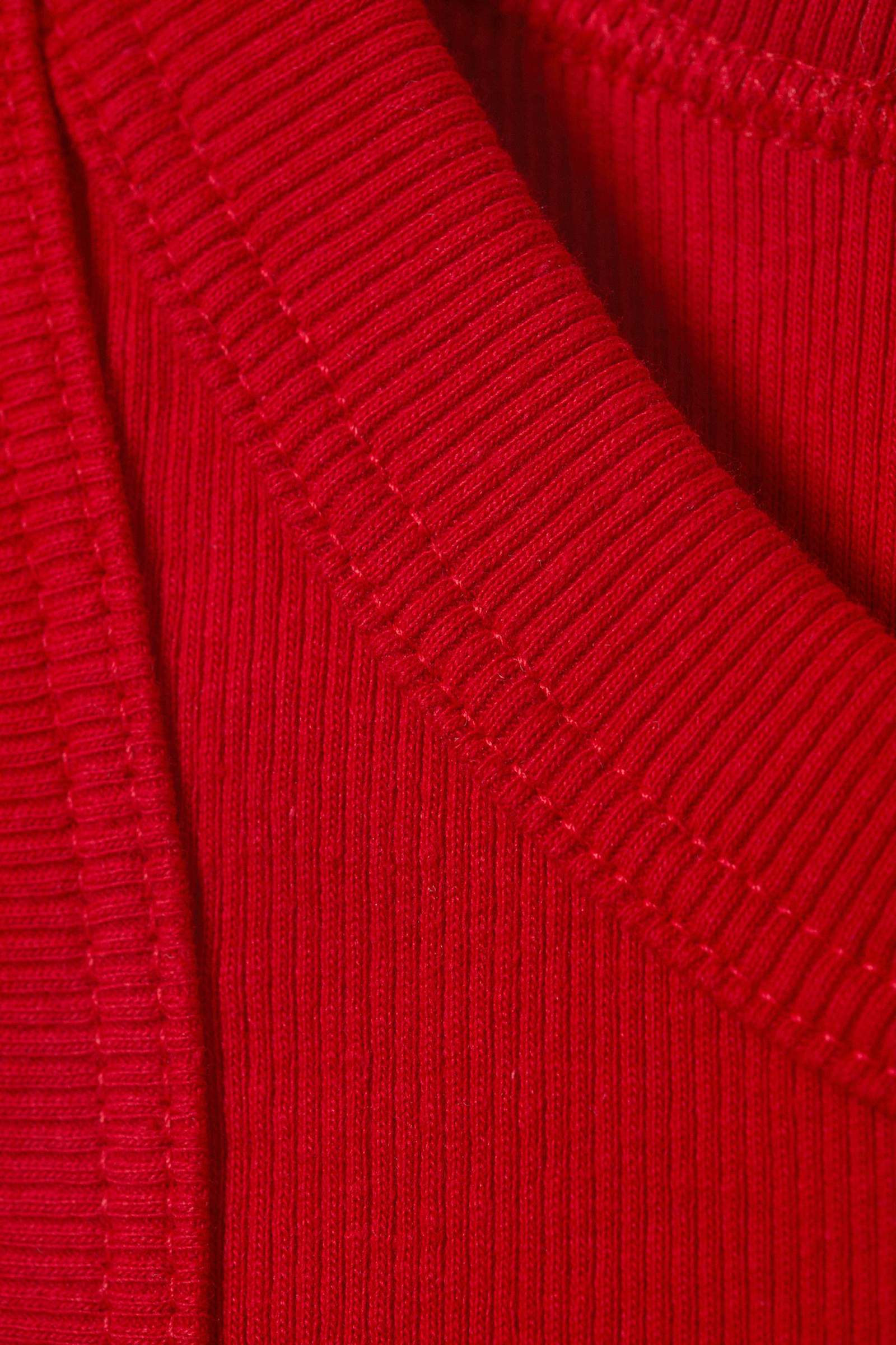 Rib Crew Neck Tank