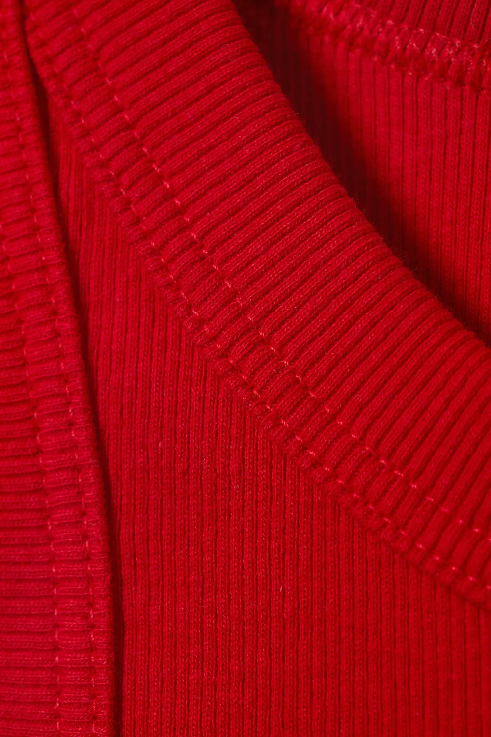 Rib Crew Neck Tank