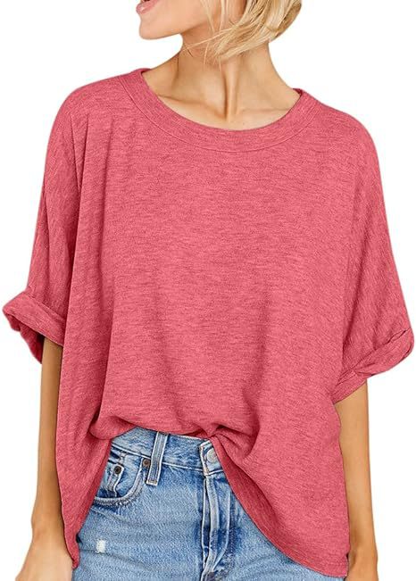 New Casual Short-Sleeved Loose T-Shirt Top