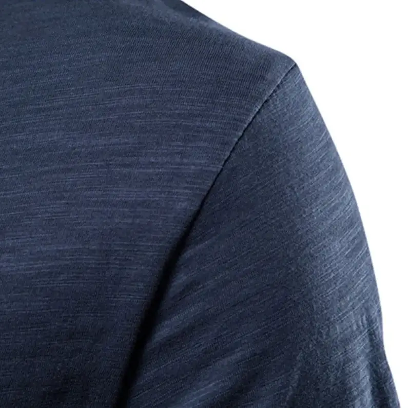 Open Neck Classic Knit Tee