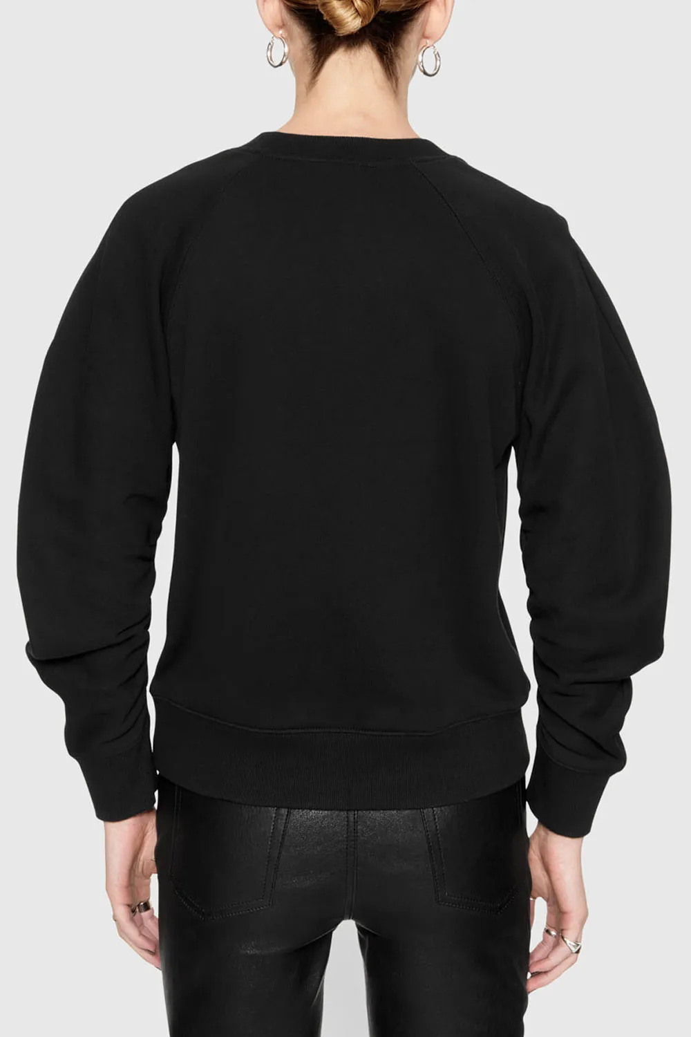 Long Sleeve Black Hoodie