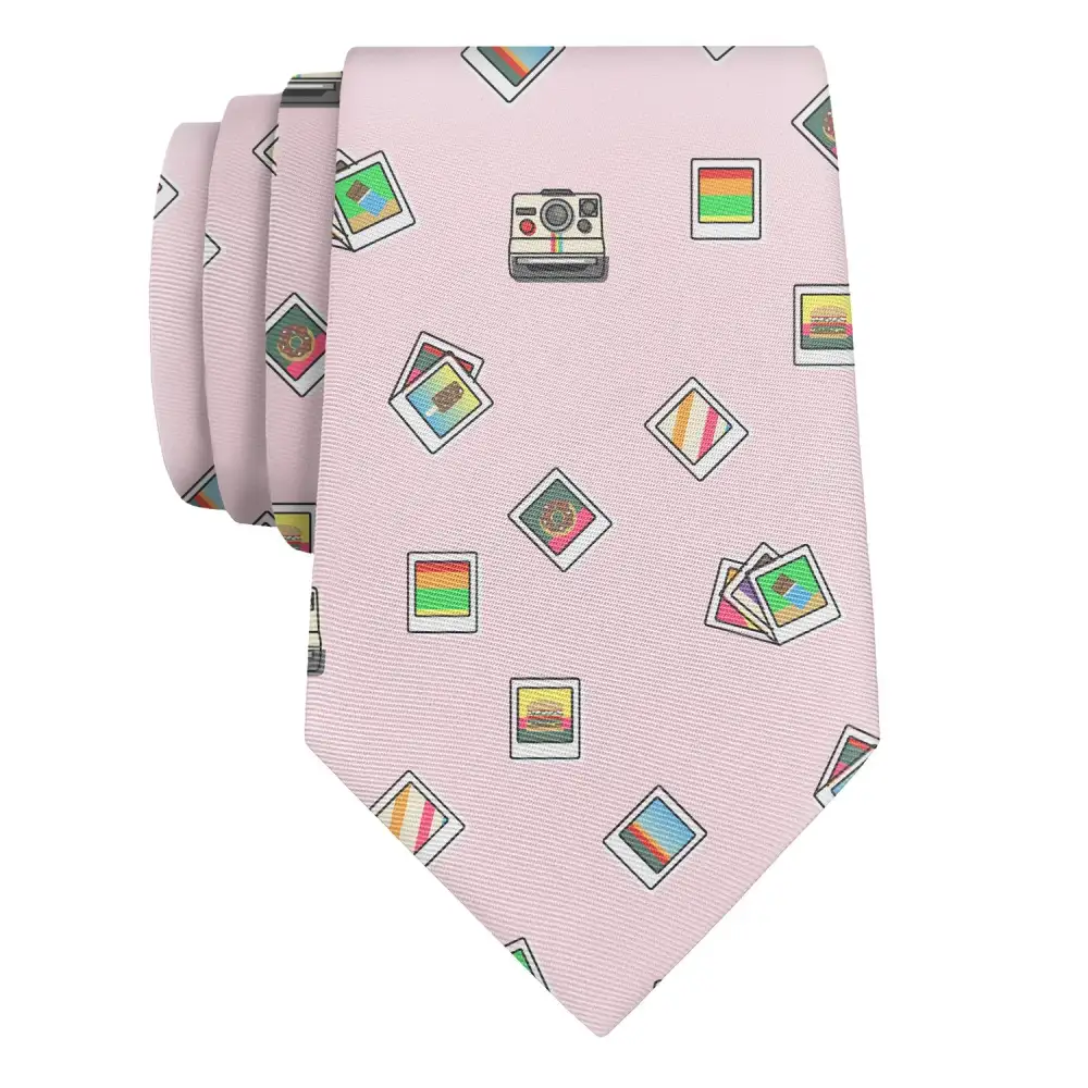 Refined Sports Motif Necktie