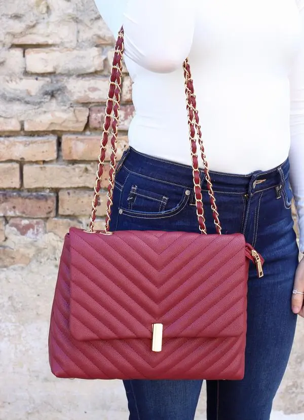 Quilted Crossbody Bag