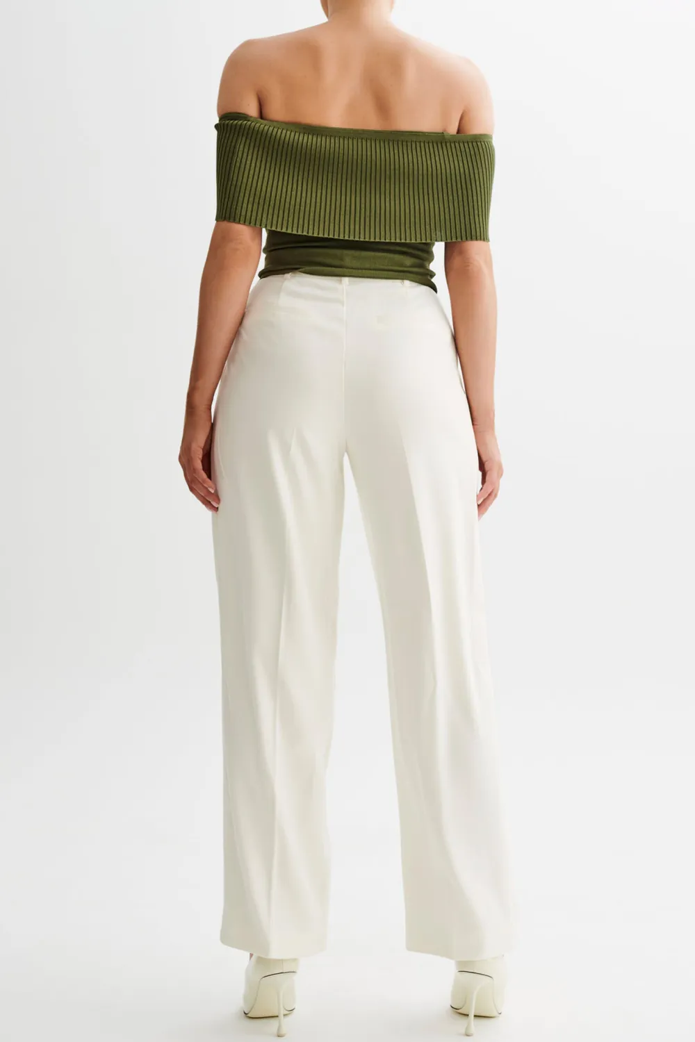 Off Shoulder Knit Top