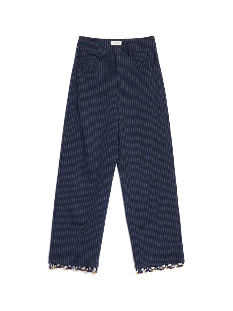 <b> Ghospell </b> Flynn Stripe Trousers