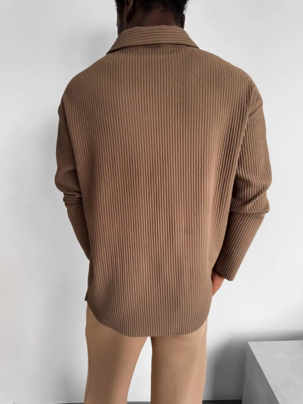 Clean Relaxed Ribbed Sweater