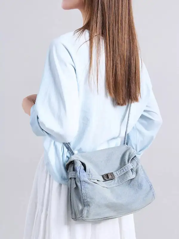 Denim Vintage Shoulder Bag