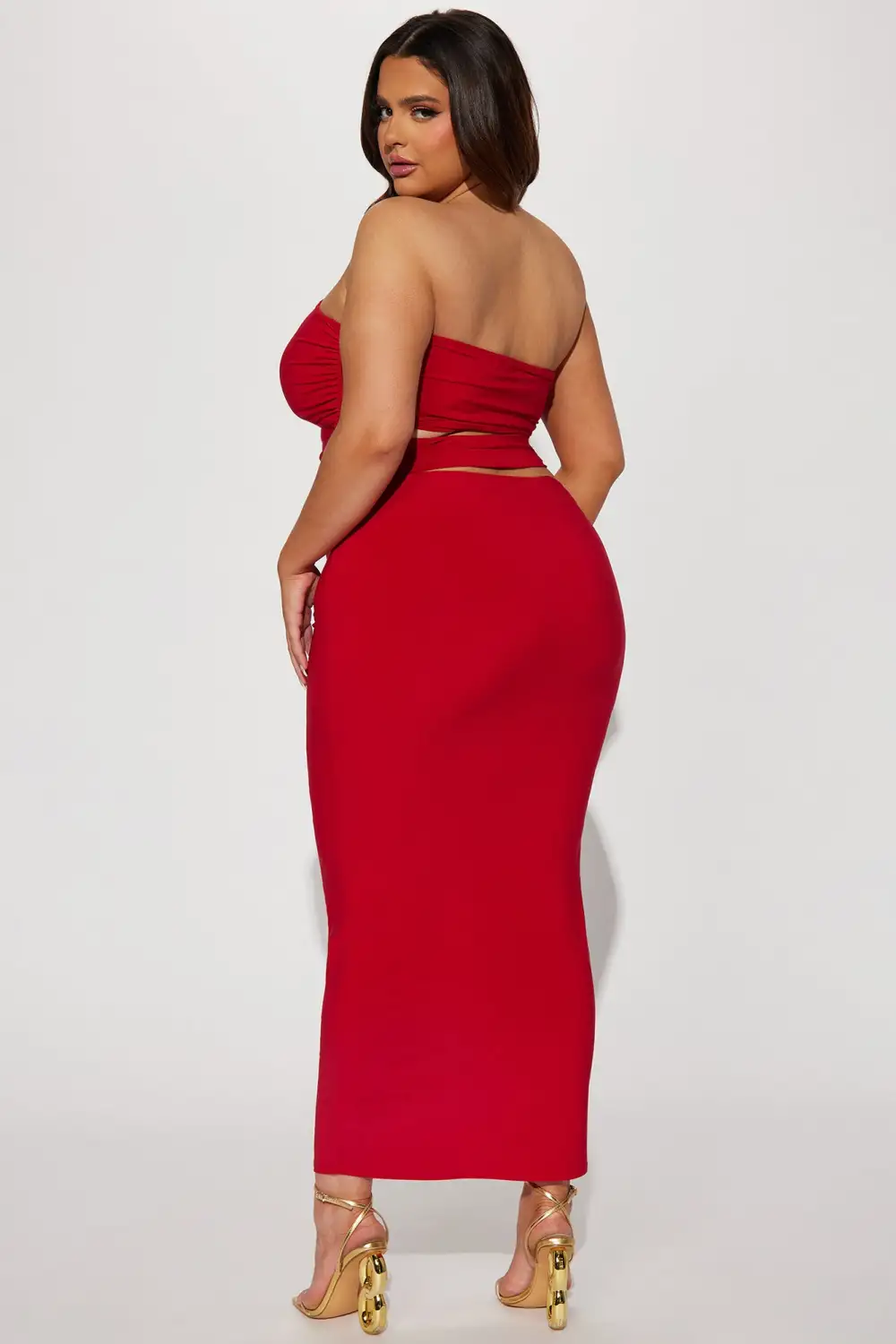 Merida Maxi Dress - Red