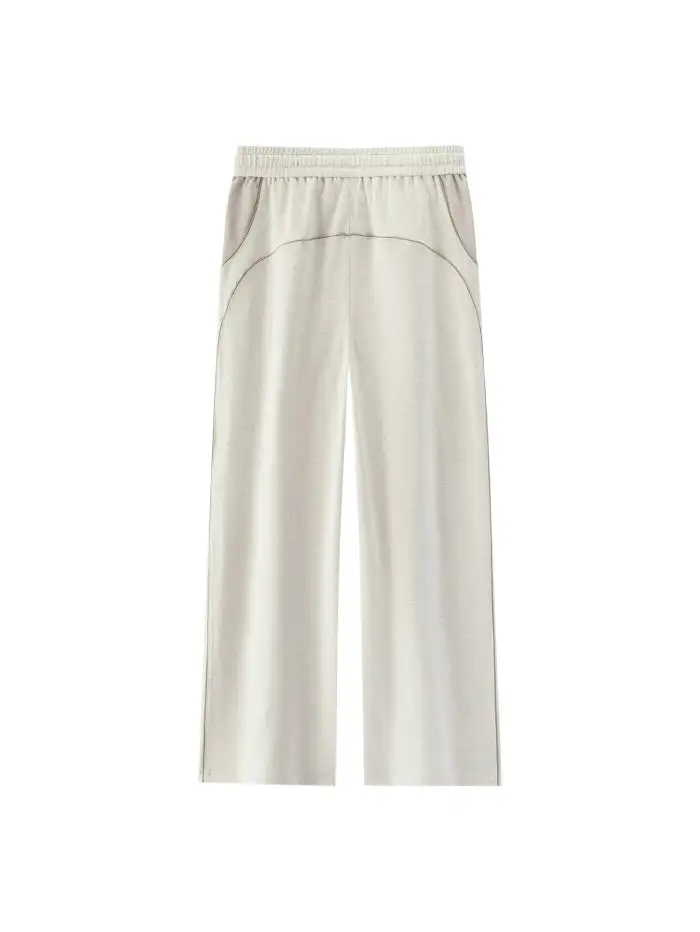 Men's Relaxed Wide-leg Trousers