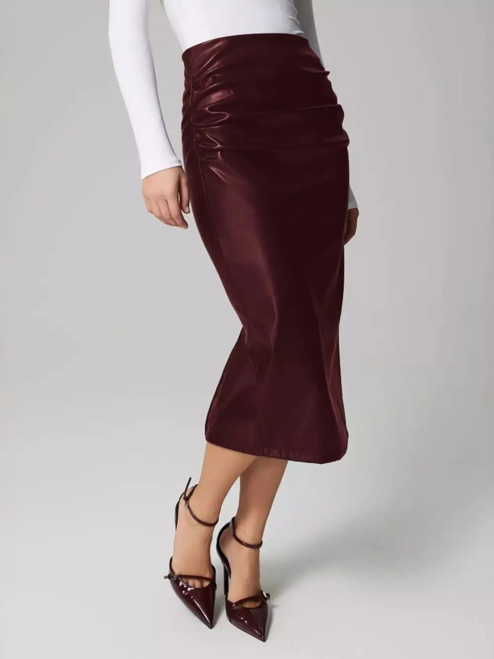 Side Slit Slit Skirt