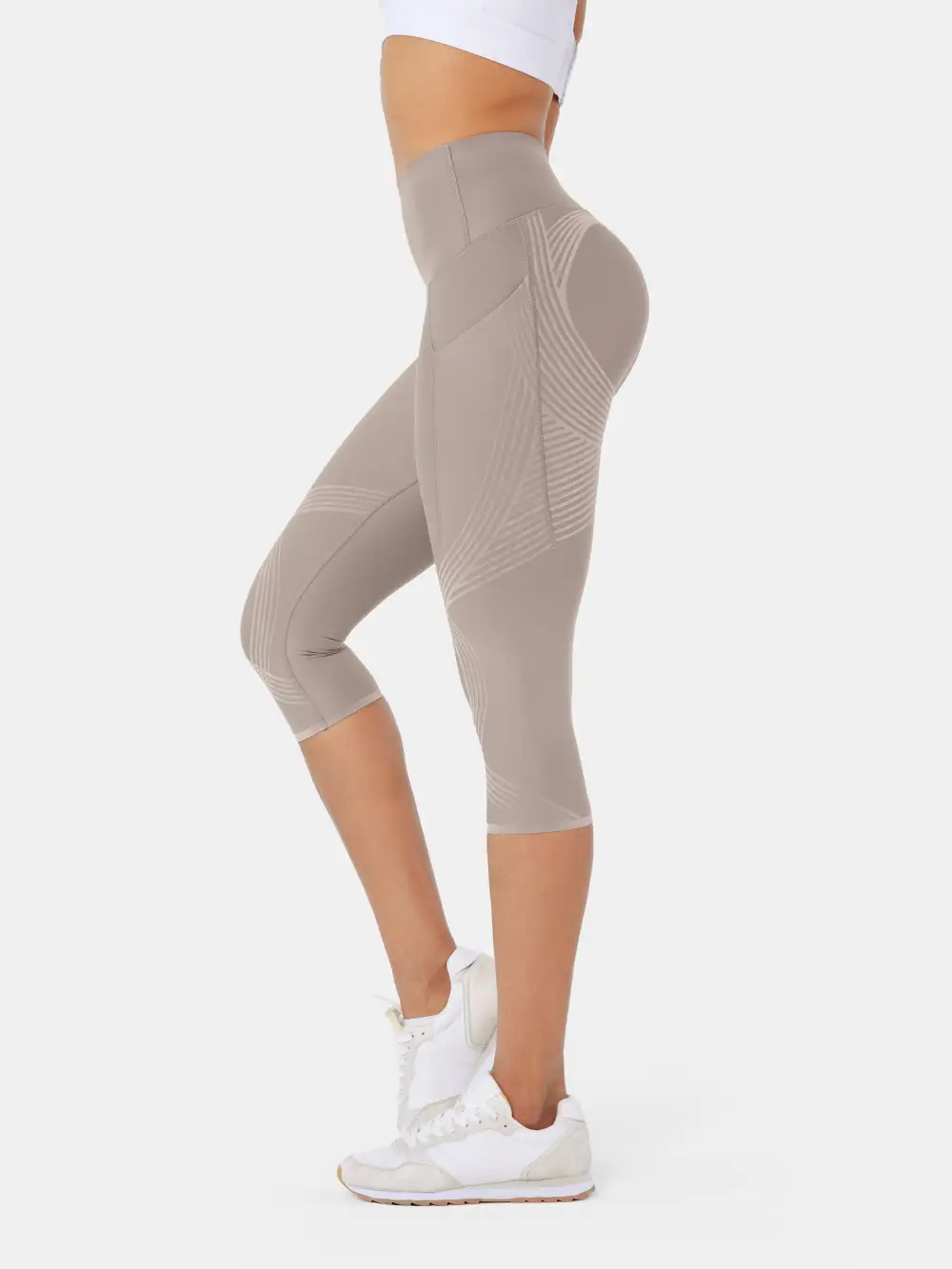 Body Sculpt Side Pocket Capri Leggings