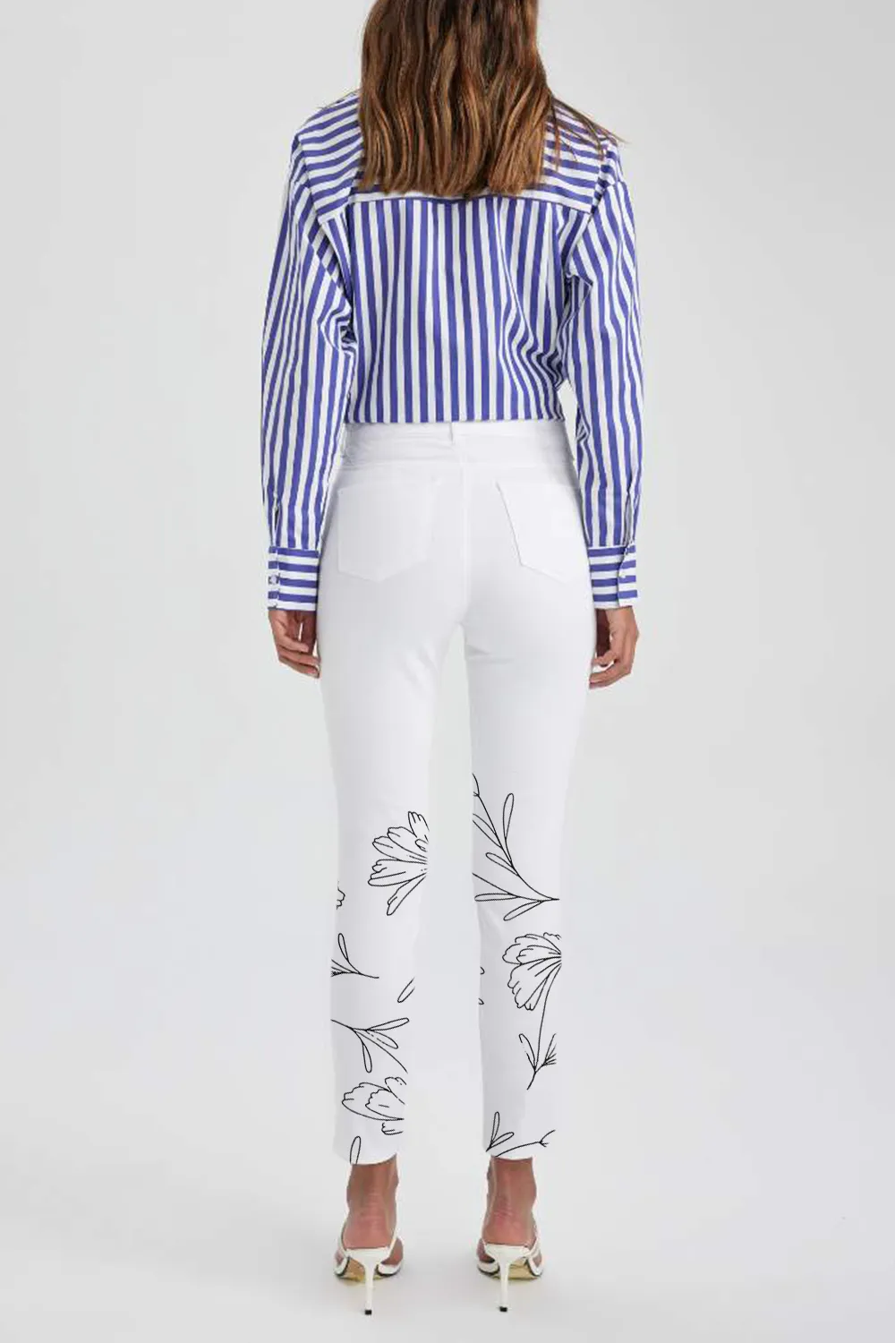 Casual Style Skinny Pants