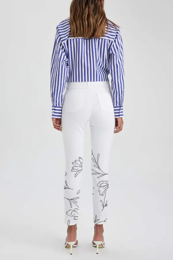 Casual Style Skinny Pants