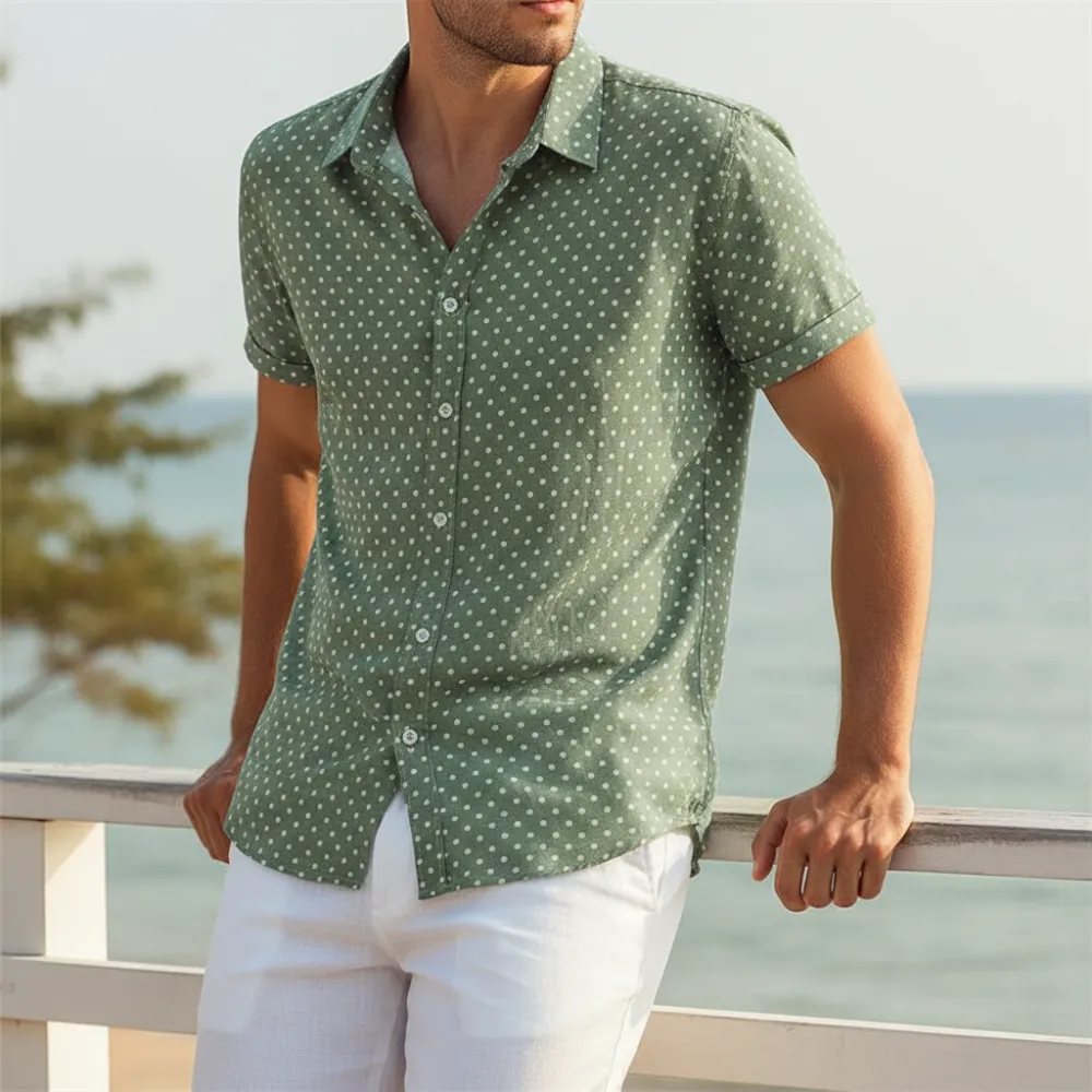 Relaxed Camp Collar Shirt