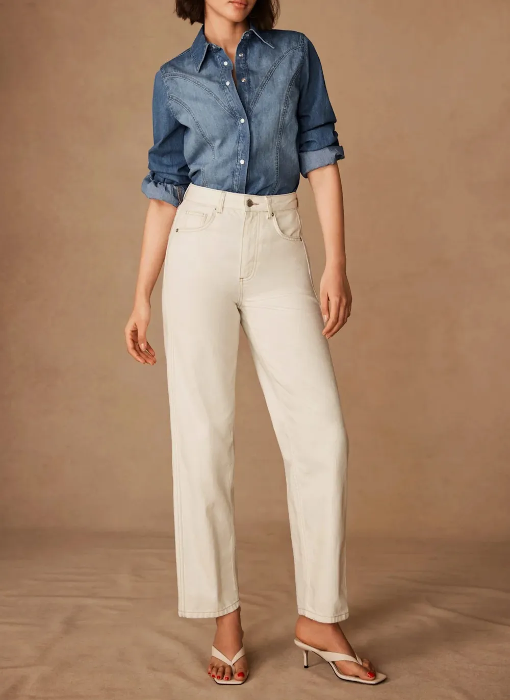 Casual Style Relaxed Tapered Boyfriend Jeans