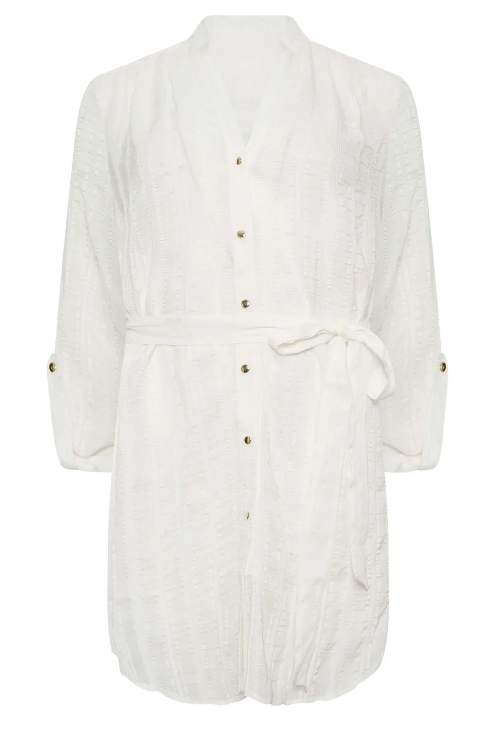 Women's Soft Three-Quarter Sleeve Solid Color Shirt