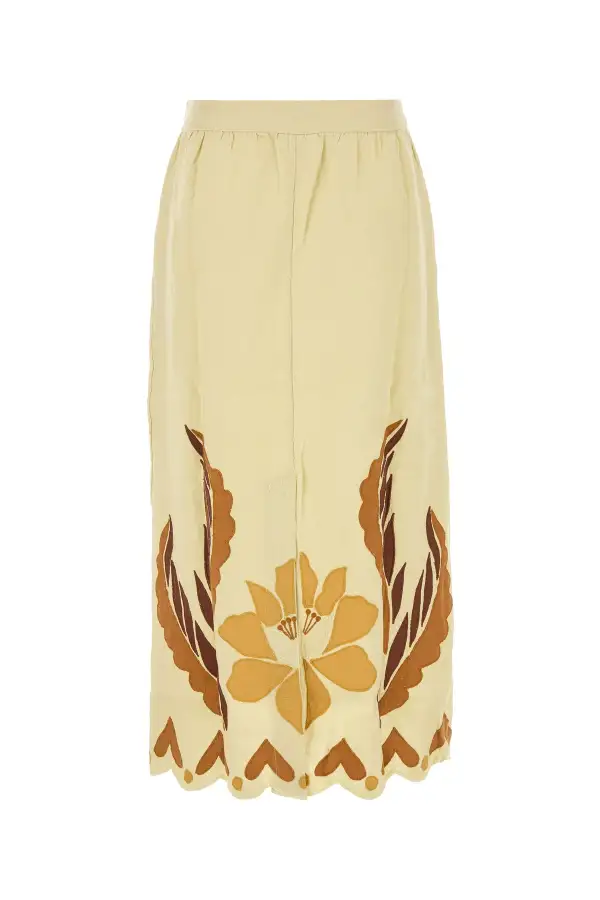Structured Classic Everyday Casual Skirt