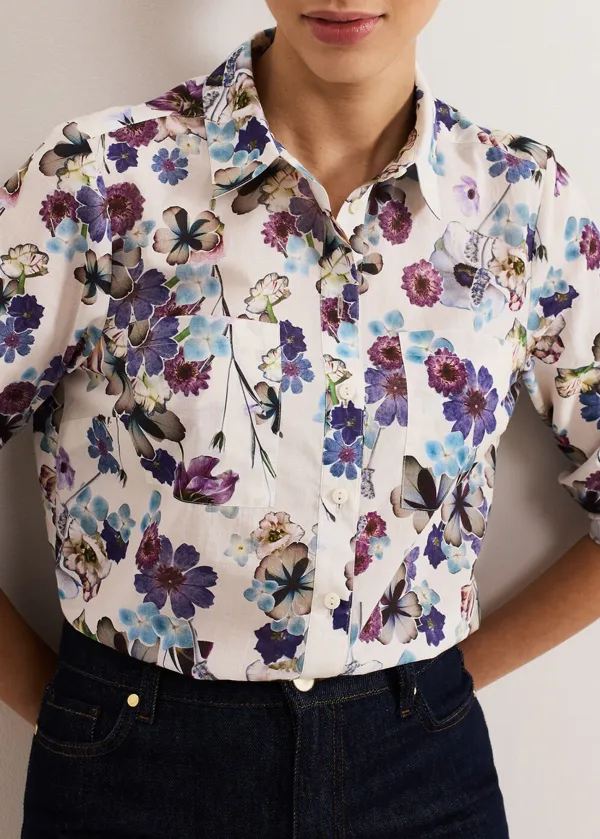 Cotton Comfortable Breathable Printed Shirt