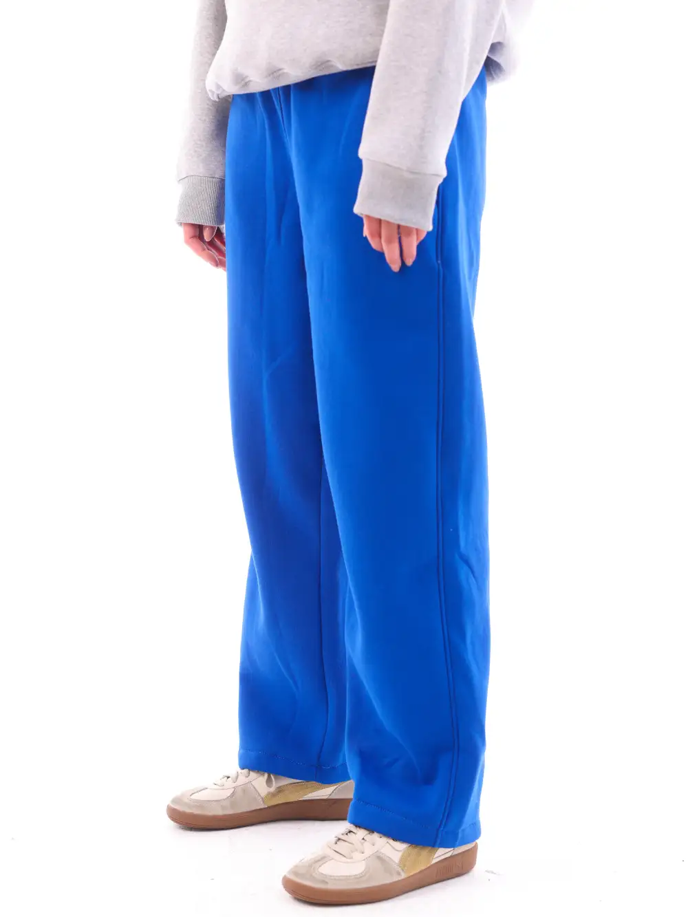 Travel Ready Wide Leg Fleece Jogger Pants