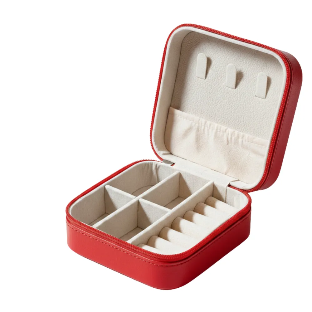 Zip Around Jewelry Travel Case