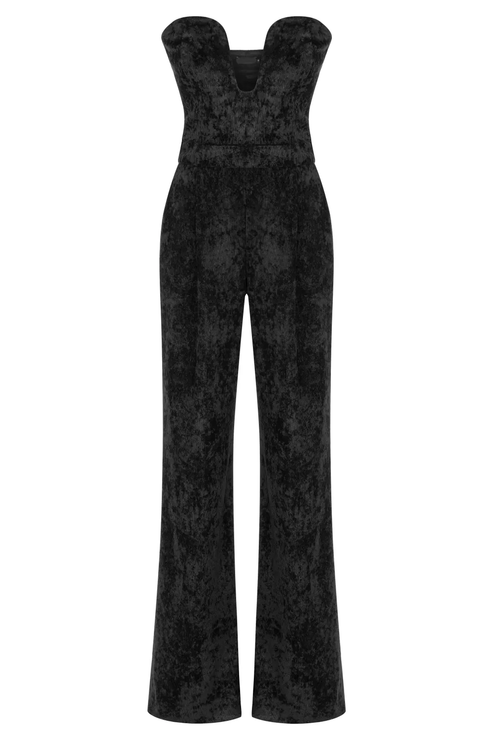Strapless Jumpsuit-Black