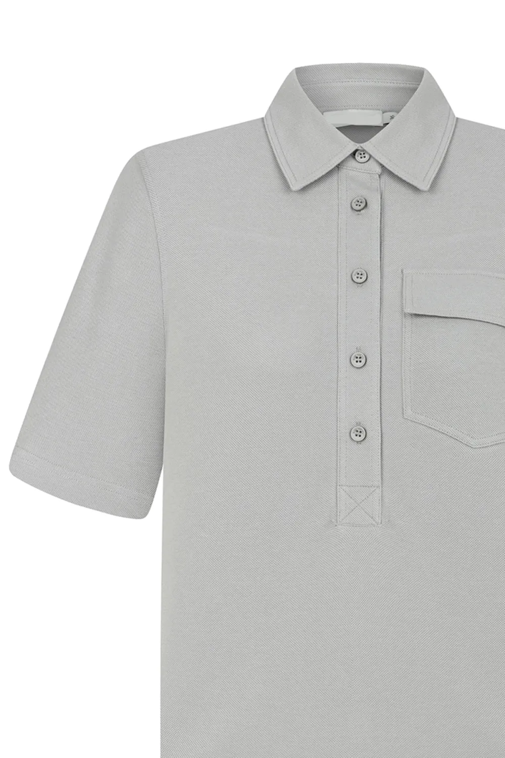 Button Polo Top