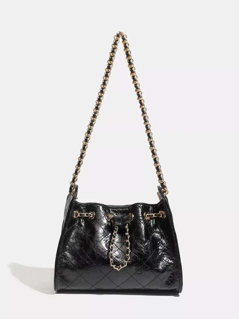 Quilted Chain Crossbody Bag