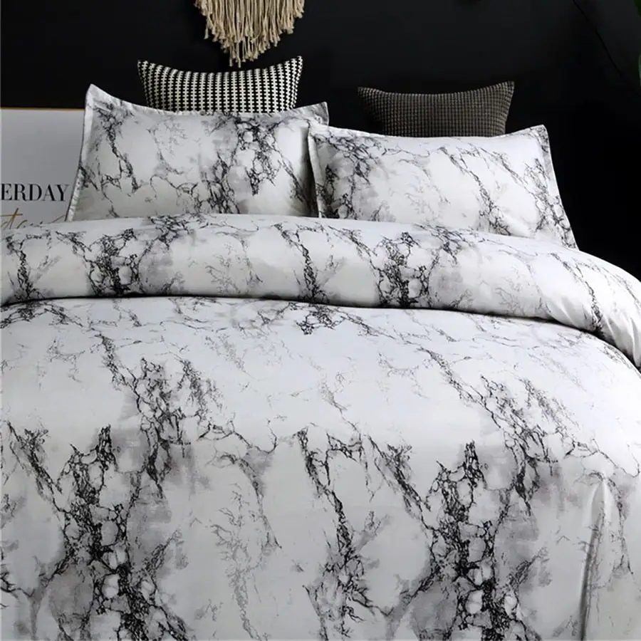 Marble Duvet Cover Bedding Set