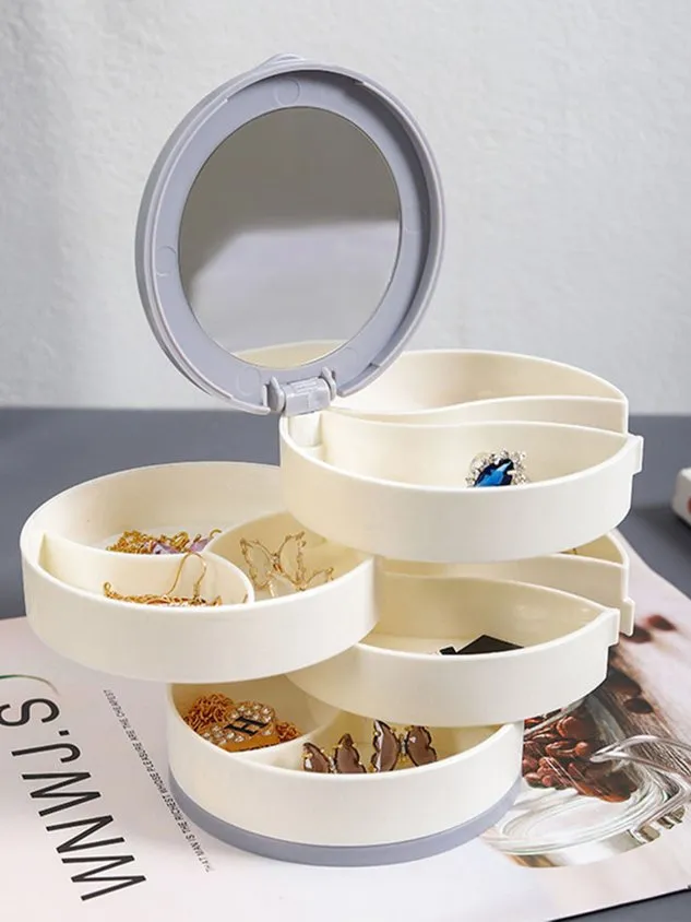 Rotating Multi-layer Jewelry Box