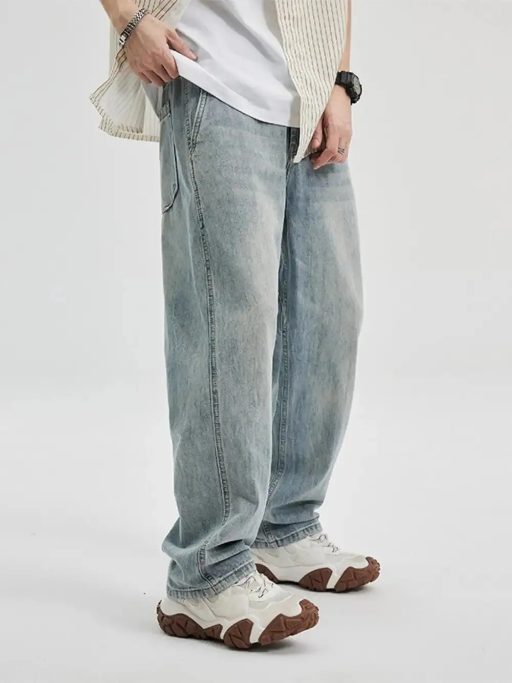Utility Wide Leg Jeans