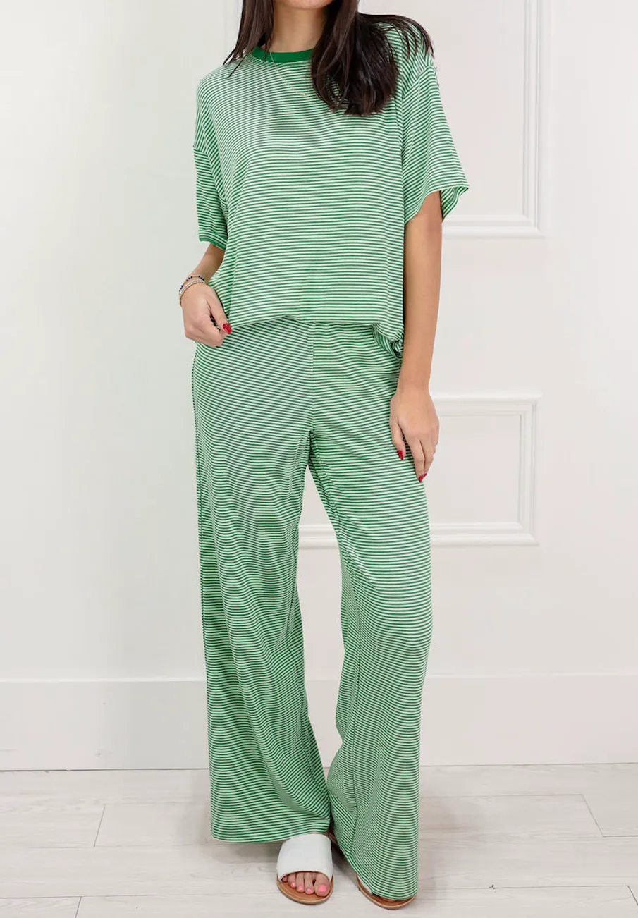 Casual Striped Set