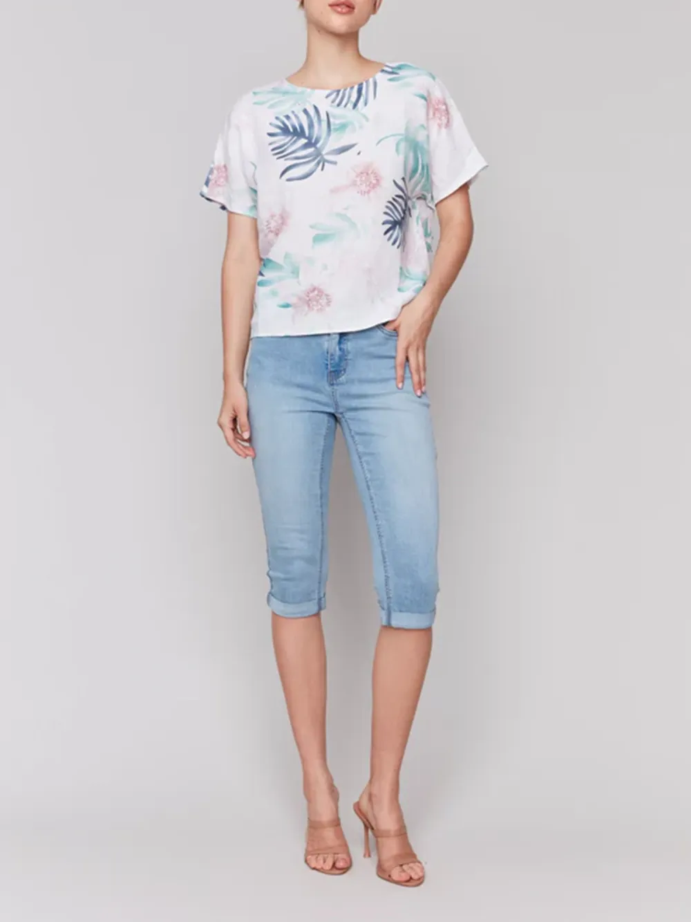 Women's Simple And Versatile Breathable Short Sleeves