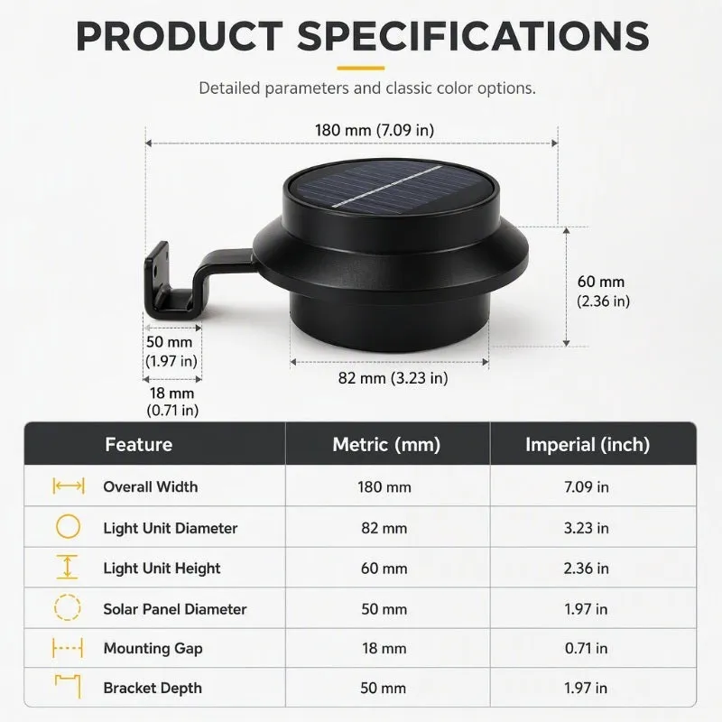 ☀️ Solar Outdoor Lights – Easy Wireless Garden Lighting