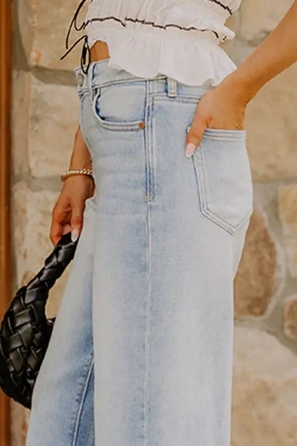 Smart Casual Casual Long Jeans