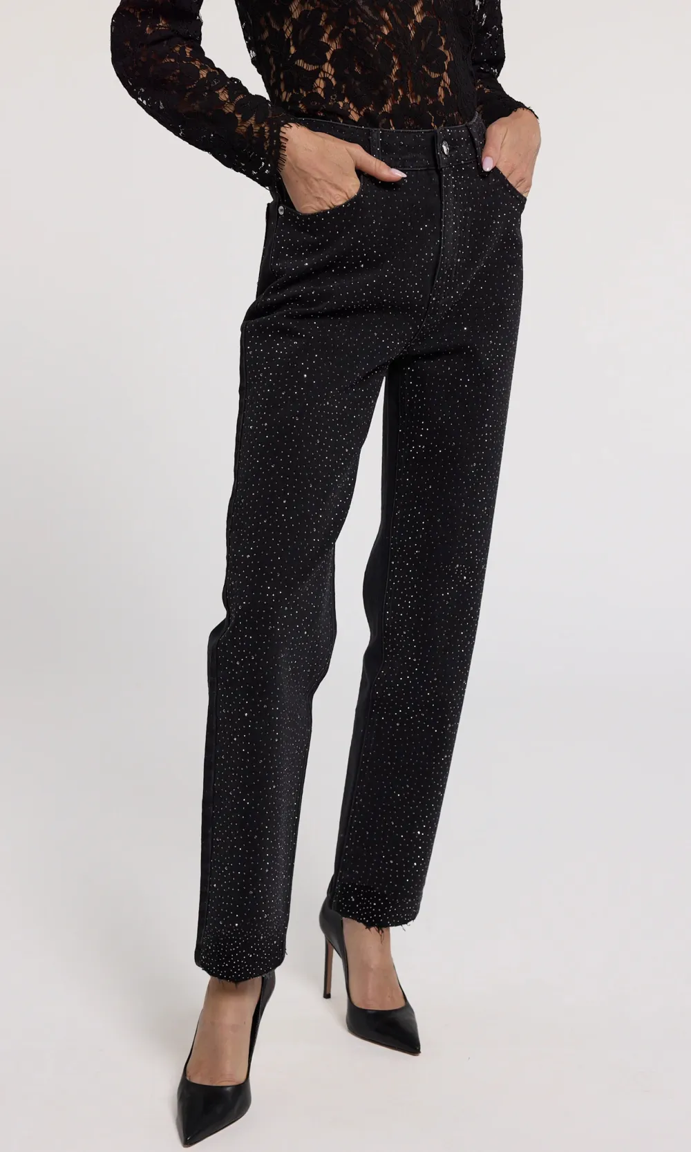 Compact Crystal Jeans