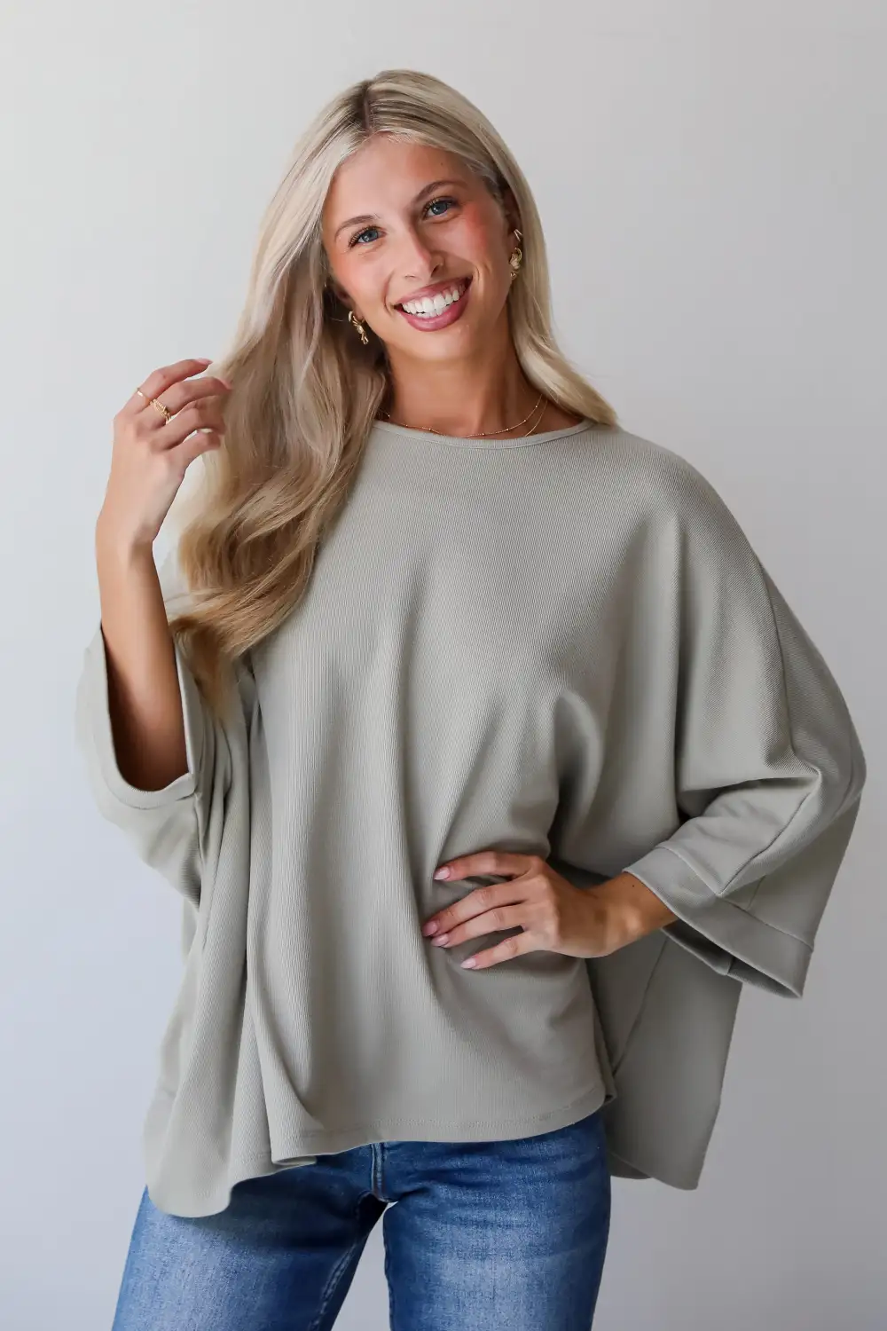 Reagan Oversized Knit Top