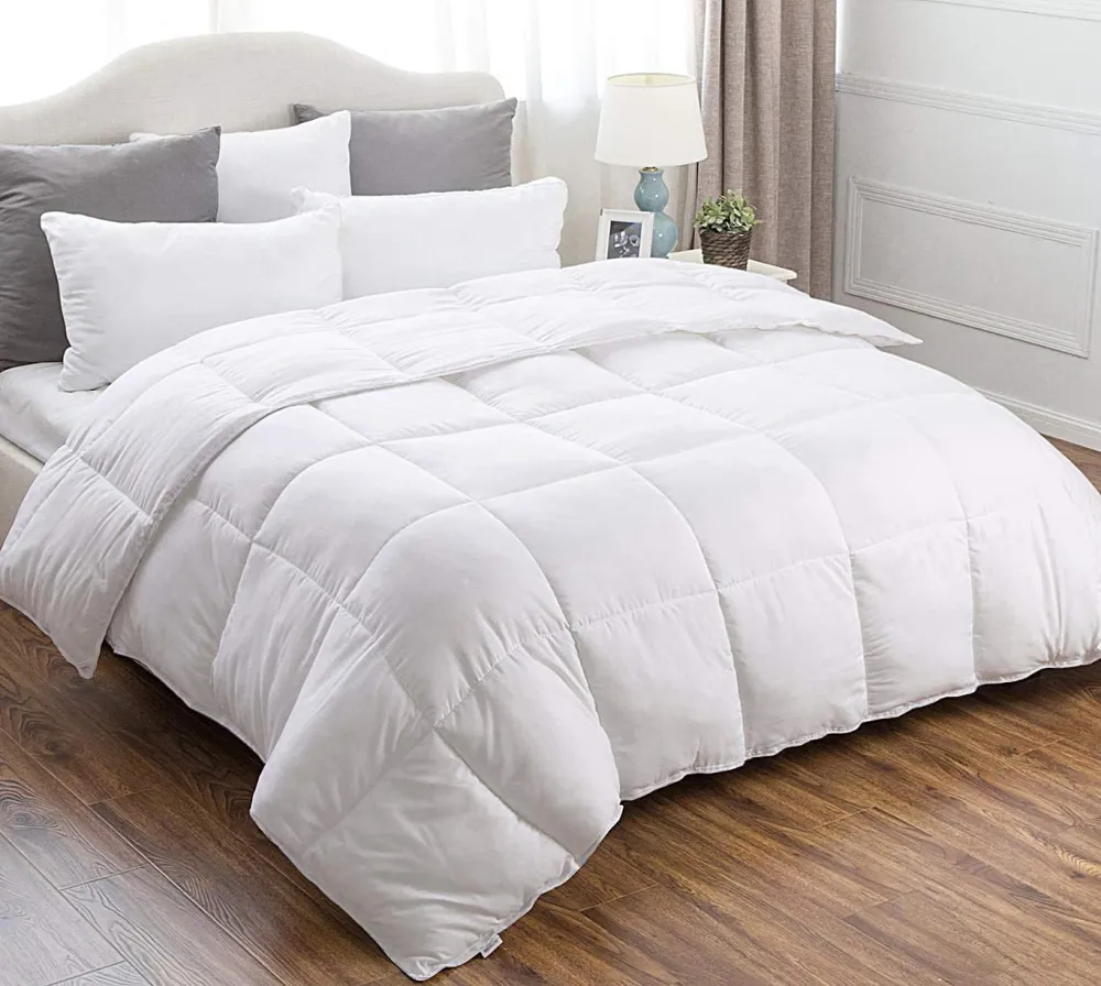 (Store Closing Sale) Premium Quality Heavy Quilted Comforter - Duvet Insert - Stand Alone Comforter - with Corner Tabs -Hypoallergenic -Plush Microfiber Fill