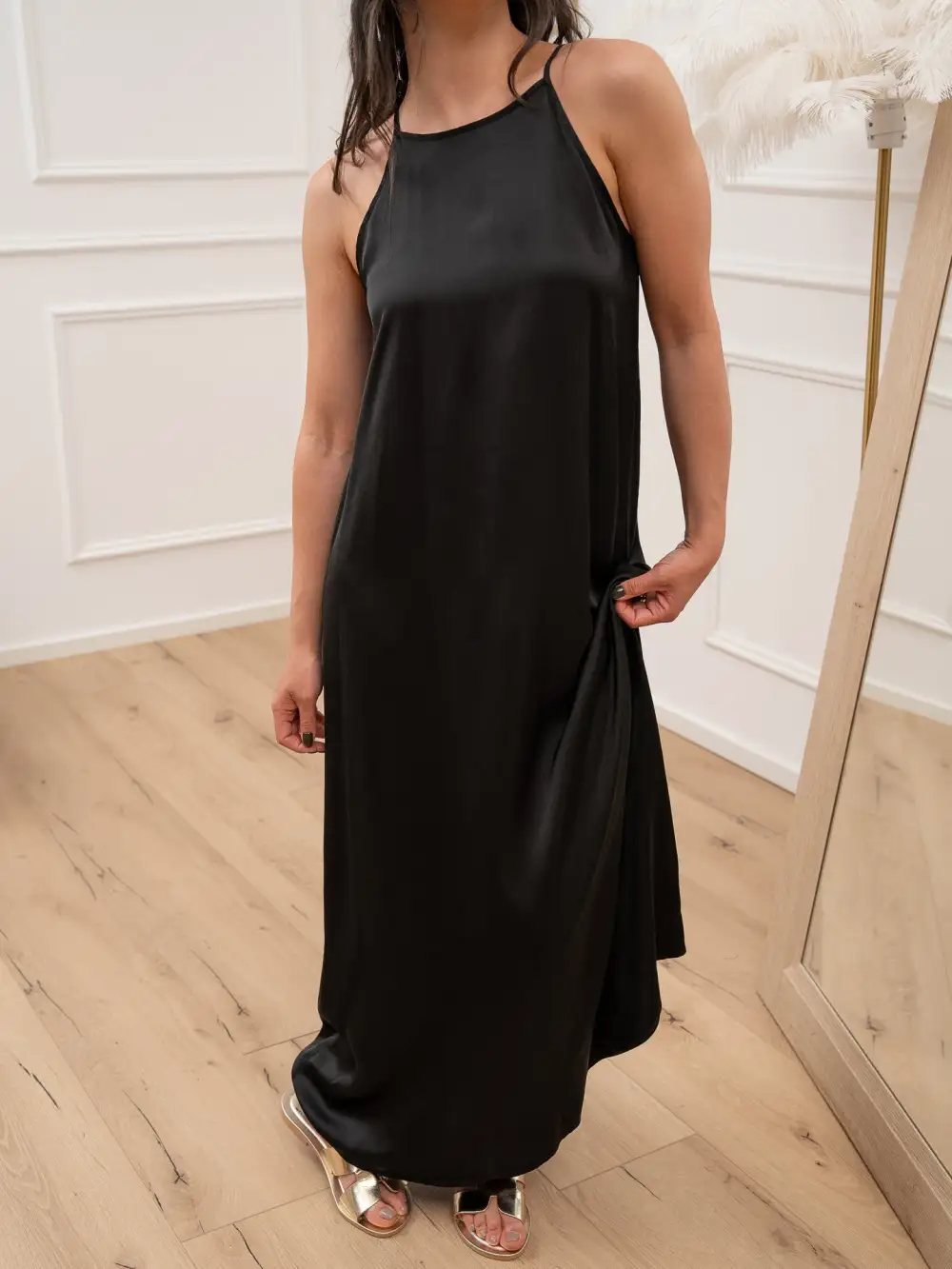 Maxi a Line Dress