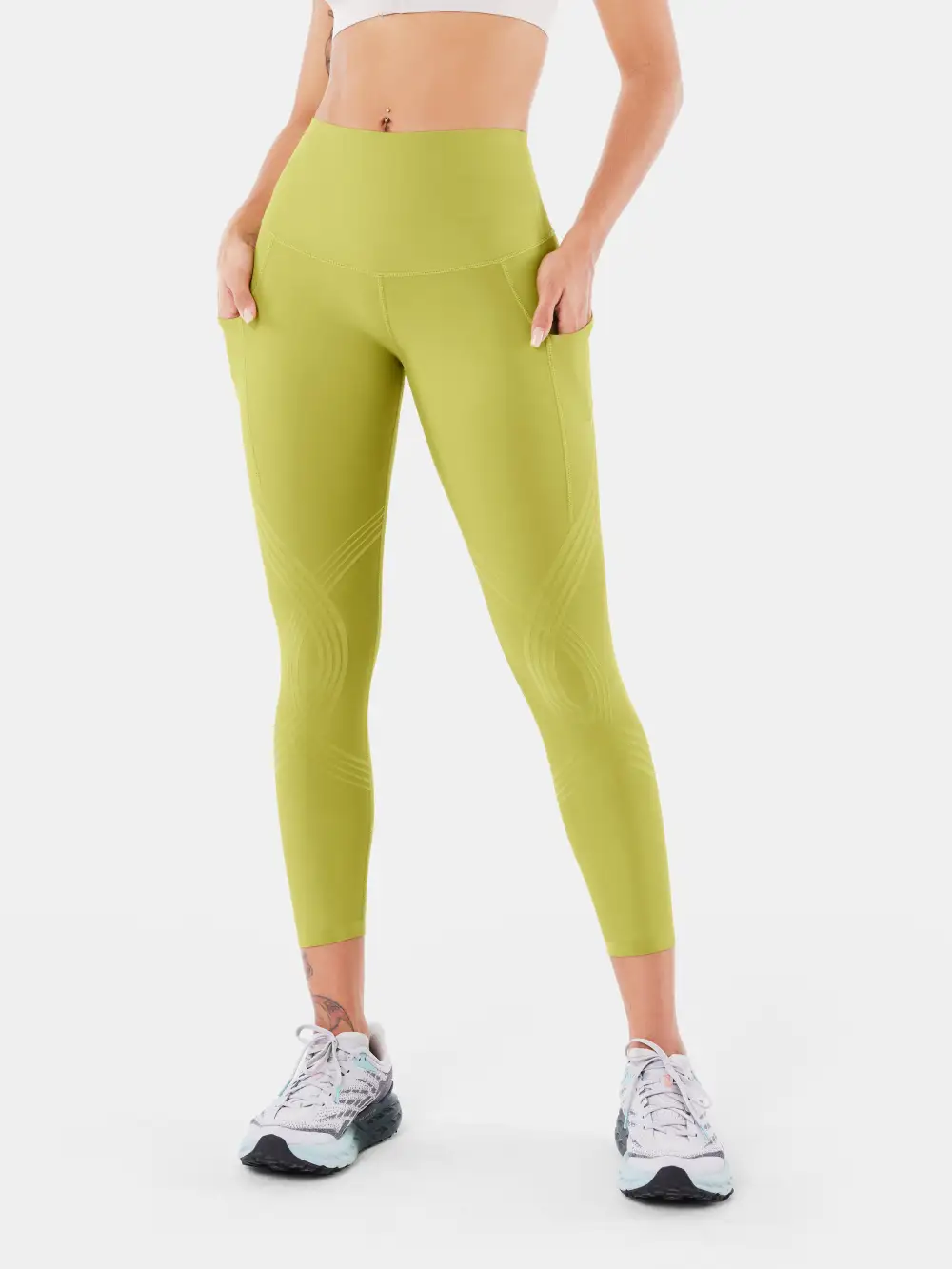 Body Sculpt Side Pocket 7/8 Leggings