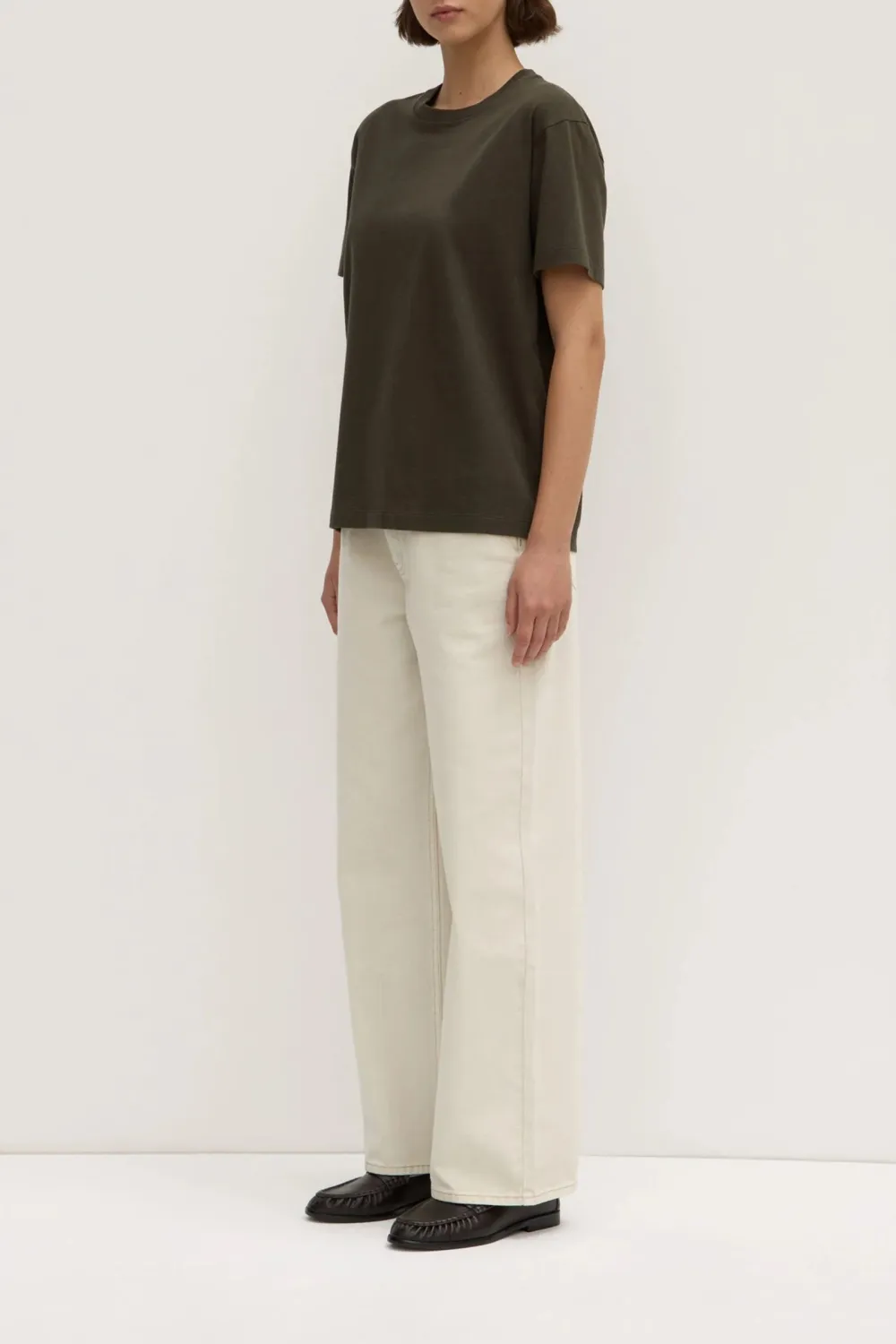Pure Organic Cotton Round Neck Women's T-Shirt