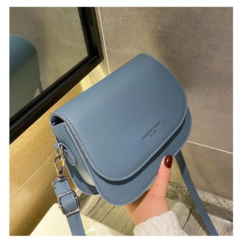 Soft Compact Square Crossbody Bag