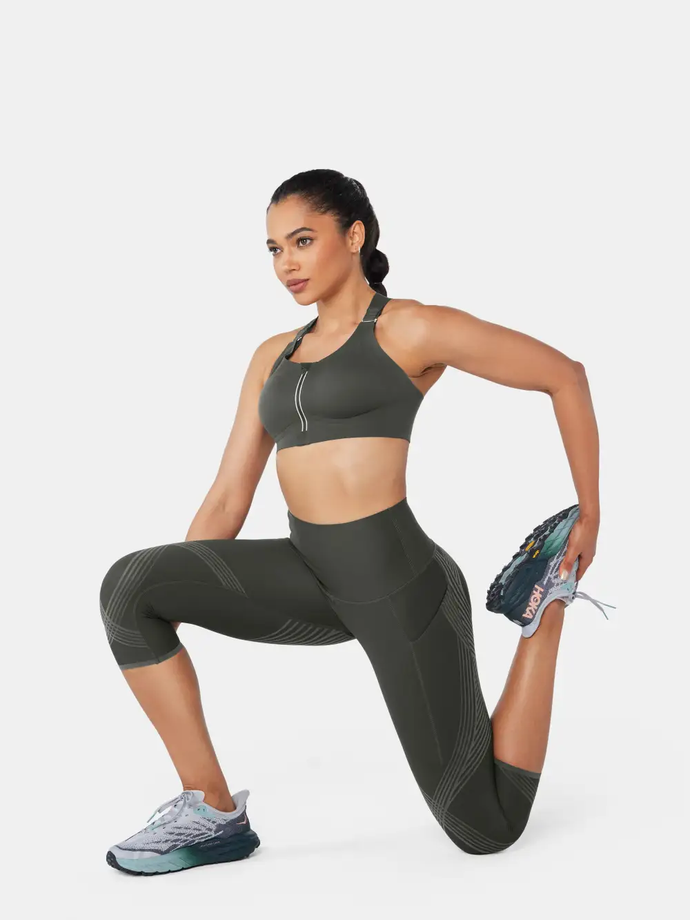 Body Sculpt Side Pocket Capri Leggings