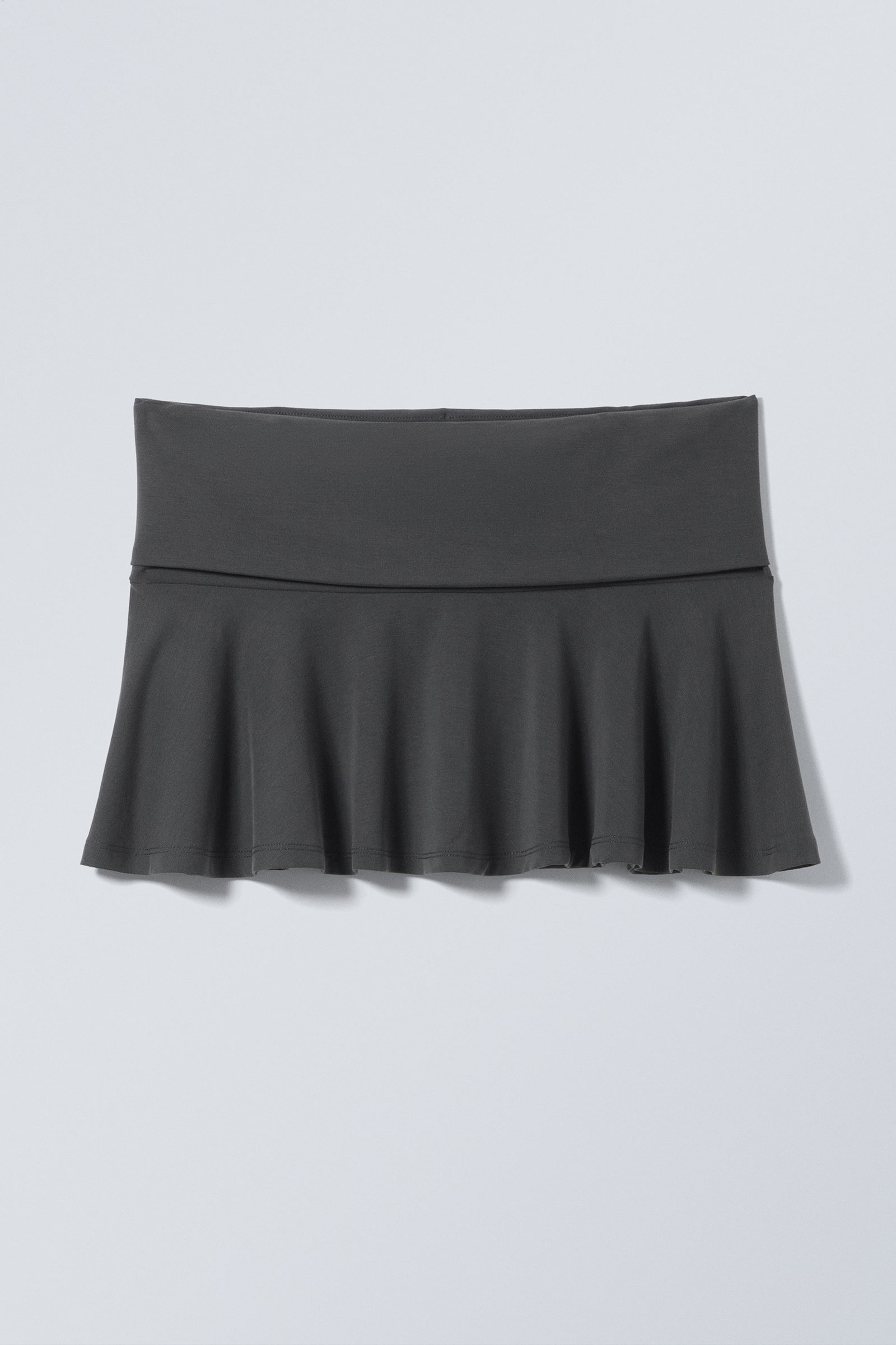 Ruched Low Rise Skirt