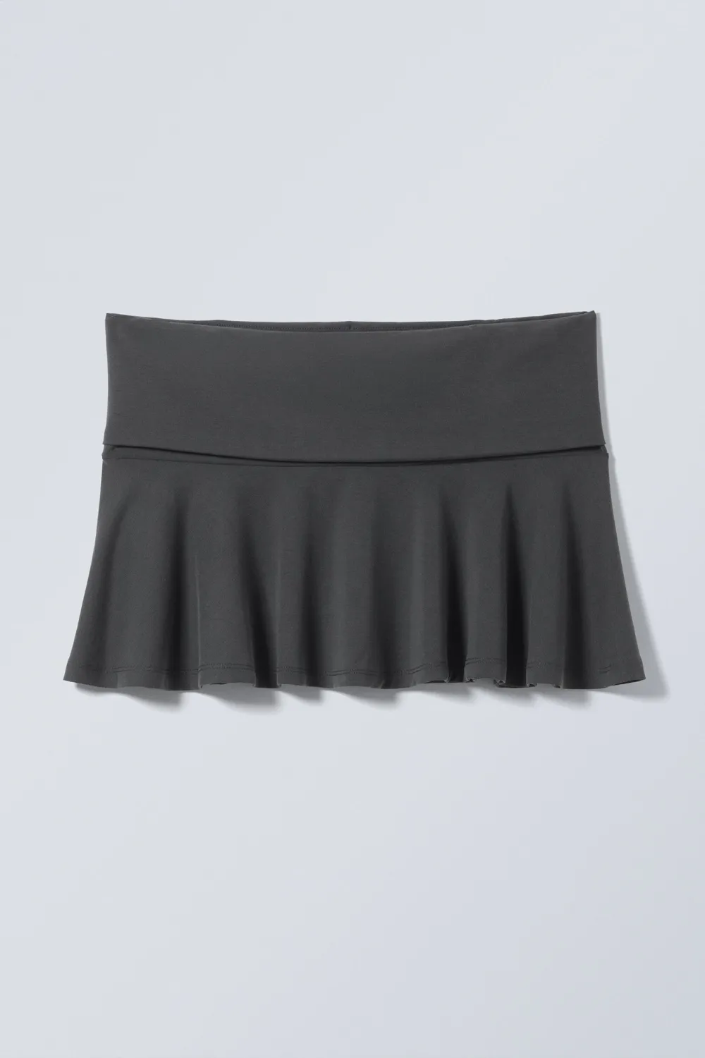 Ruched Low Rise Skirt