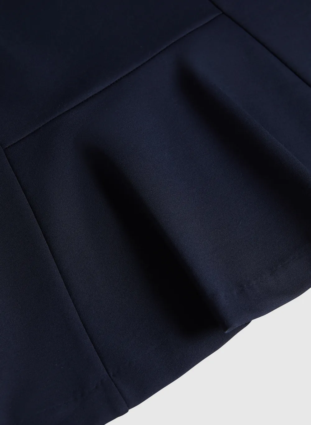Ruffle Hem A-Line Skirt