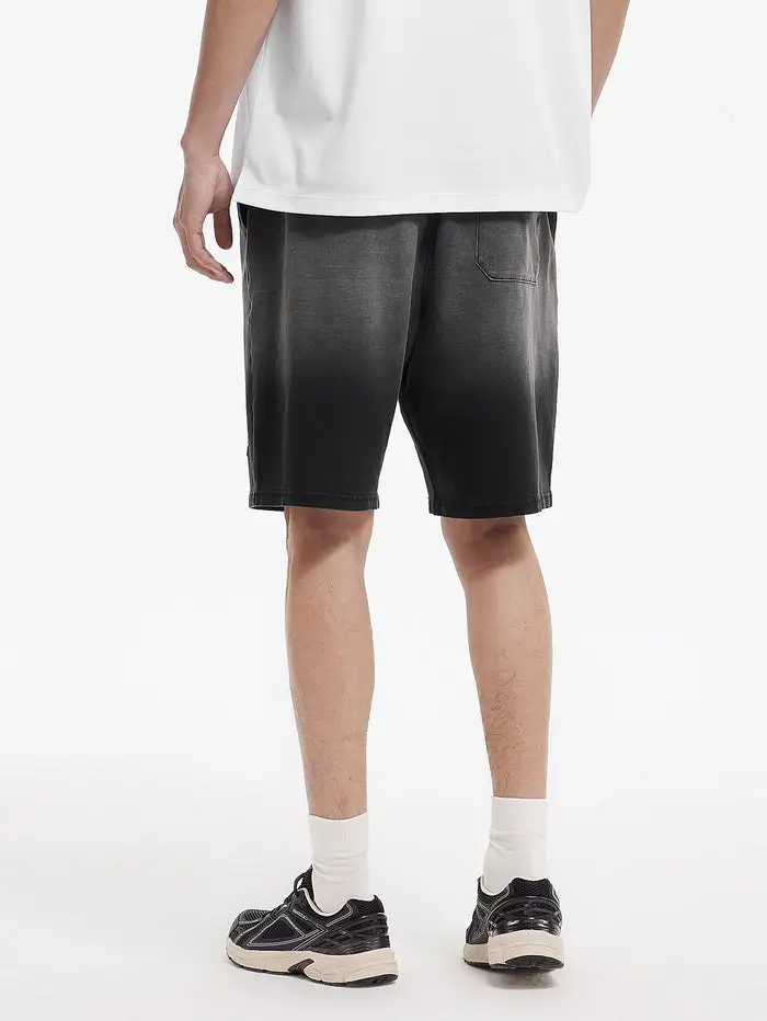 Men's Denim Washed Denim Shorts