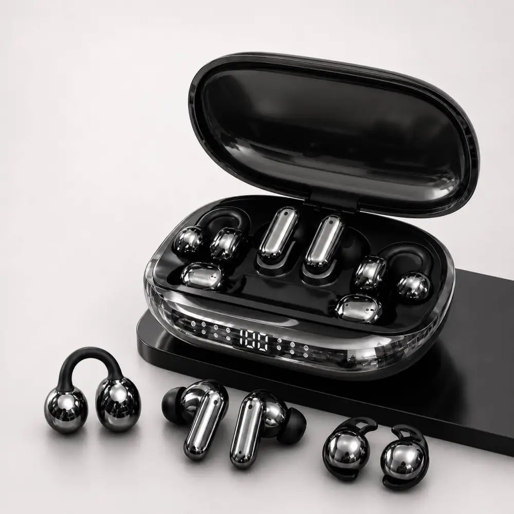 3-in-1 Wireless Earbuds