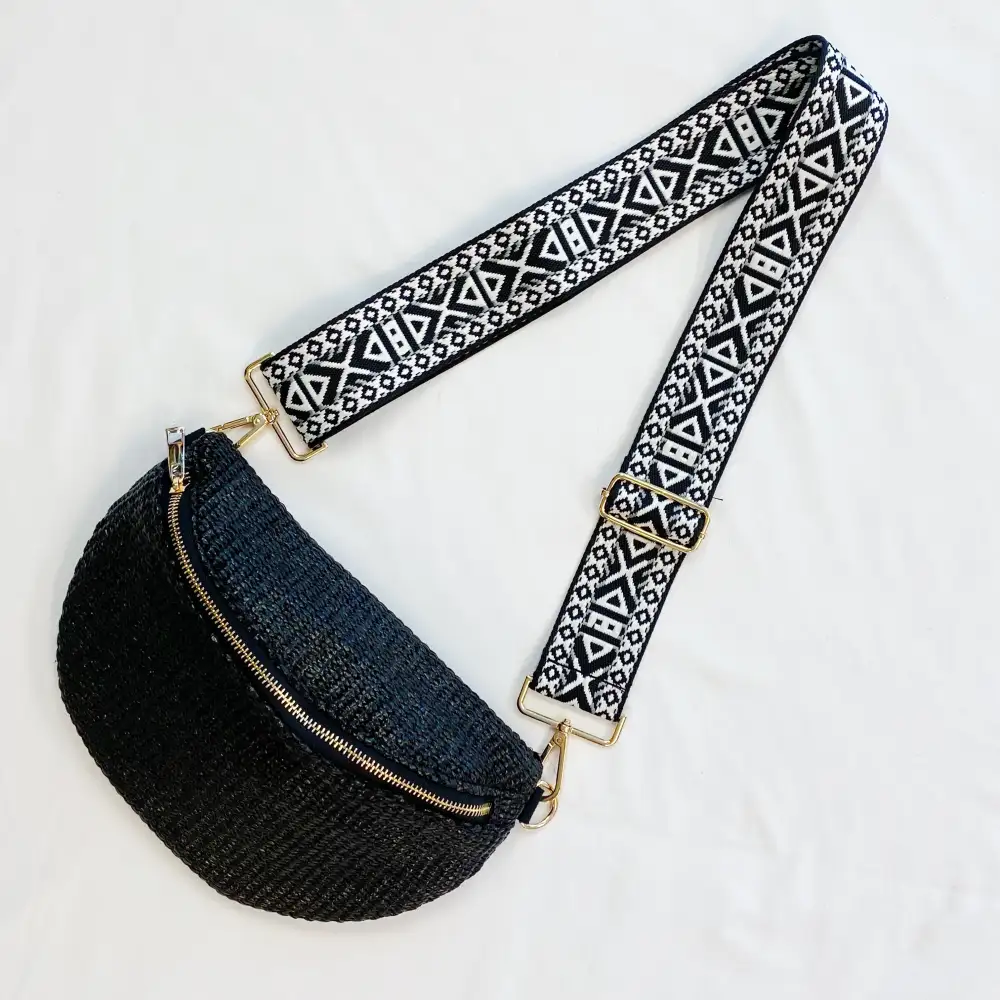 Woven Soft Crossbody Bag